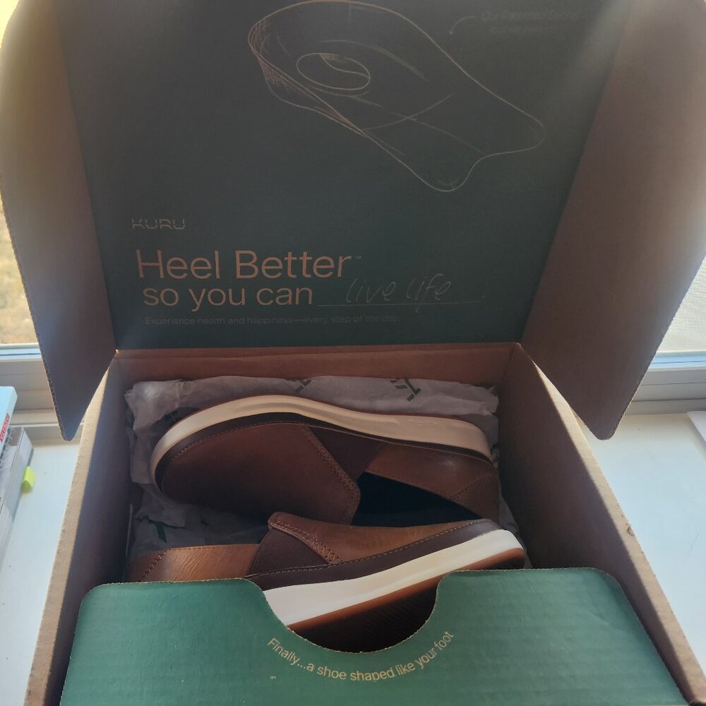 Kuru Roam Alta Women's 7.5 M Cognac Brown